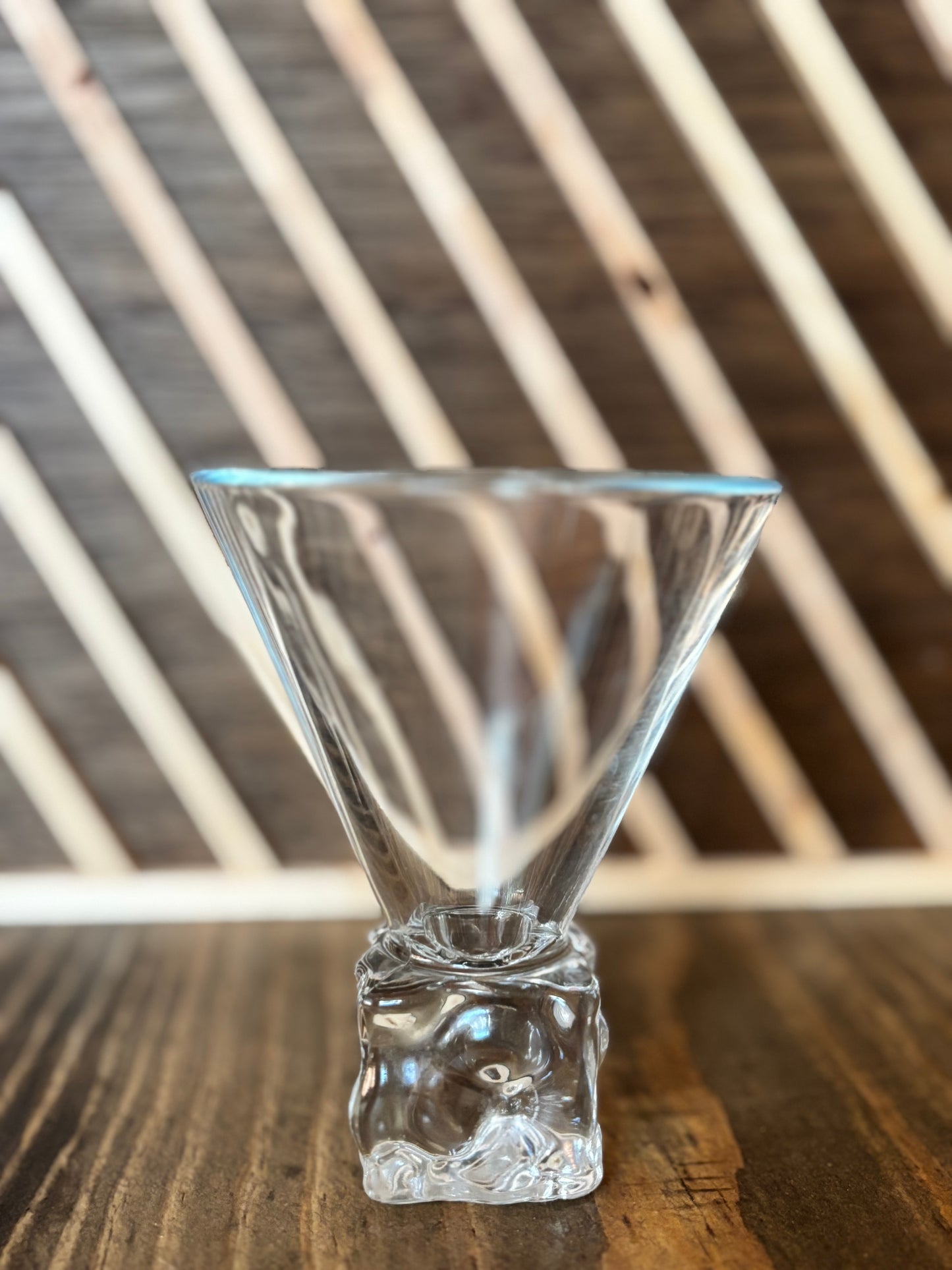 Cube Martini Glasses (set of 2)