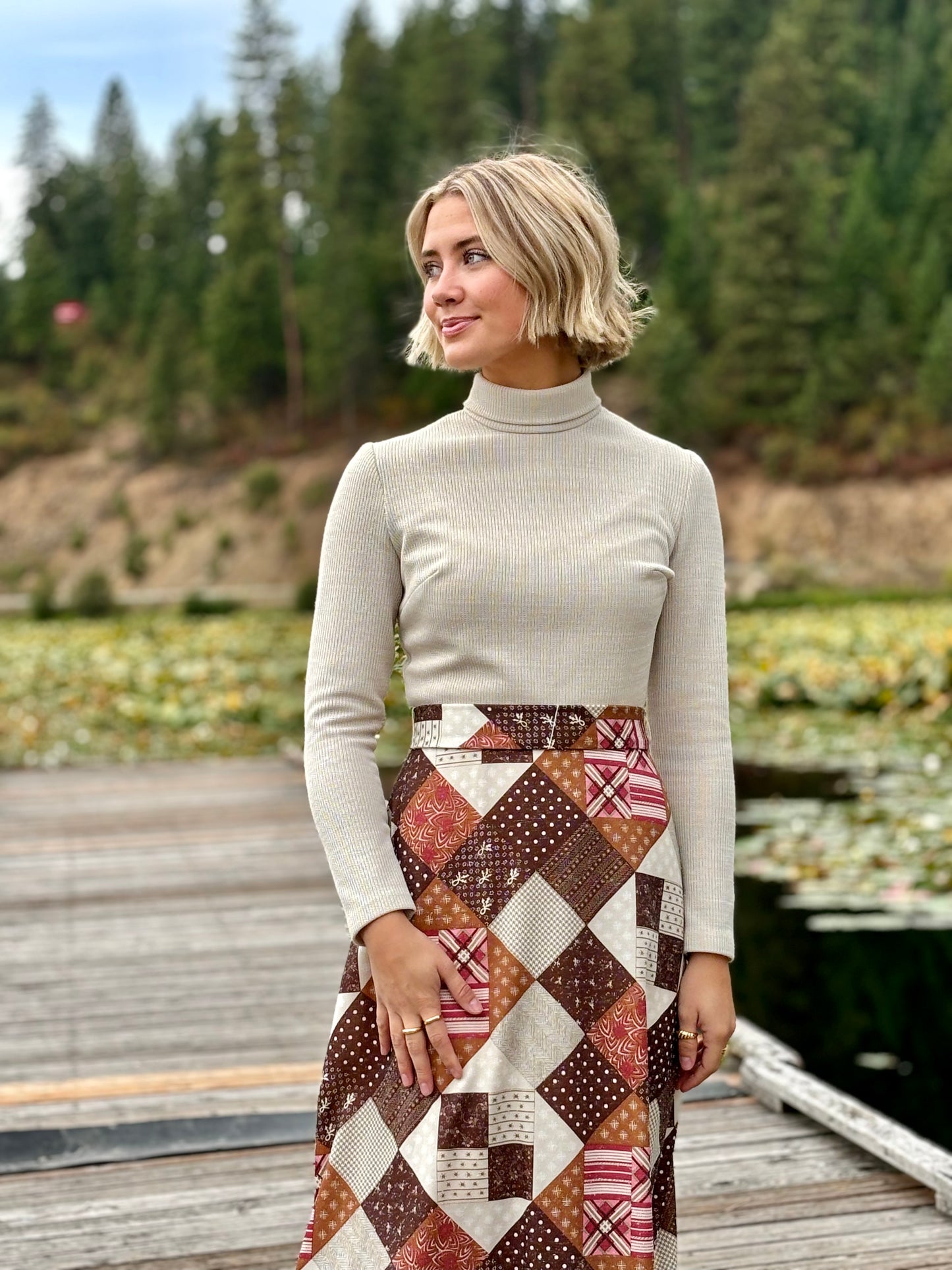 Vintage Patchwork Dress