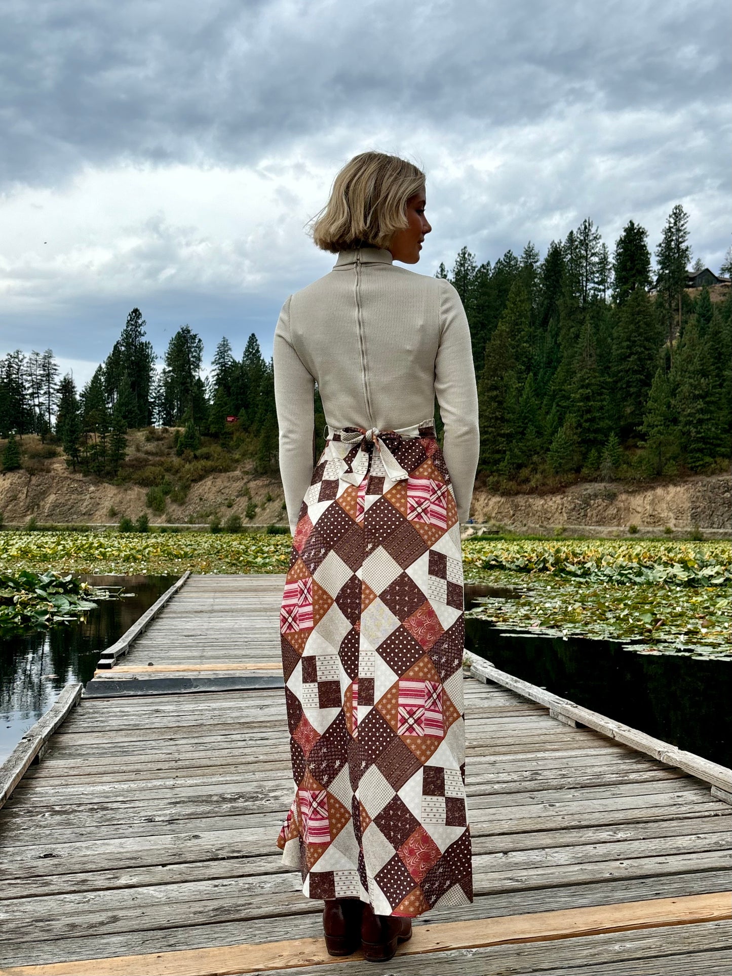Vintage Patchwork Dress