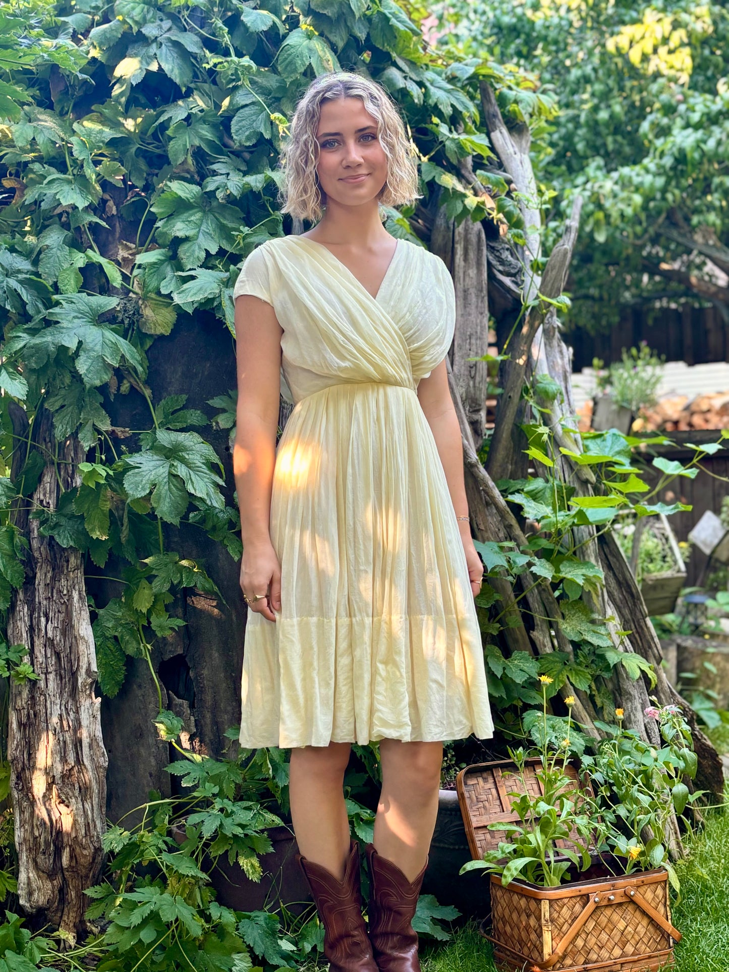 Western Gauze Dress