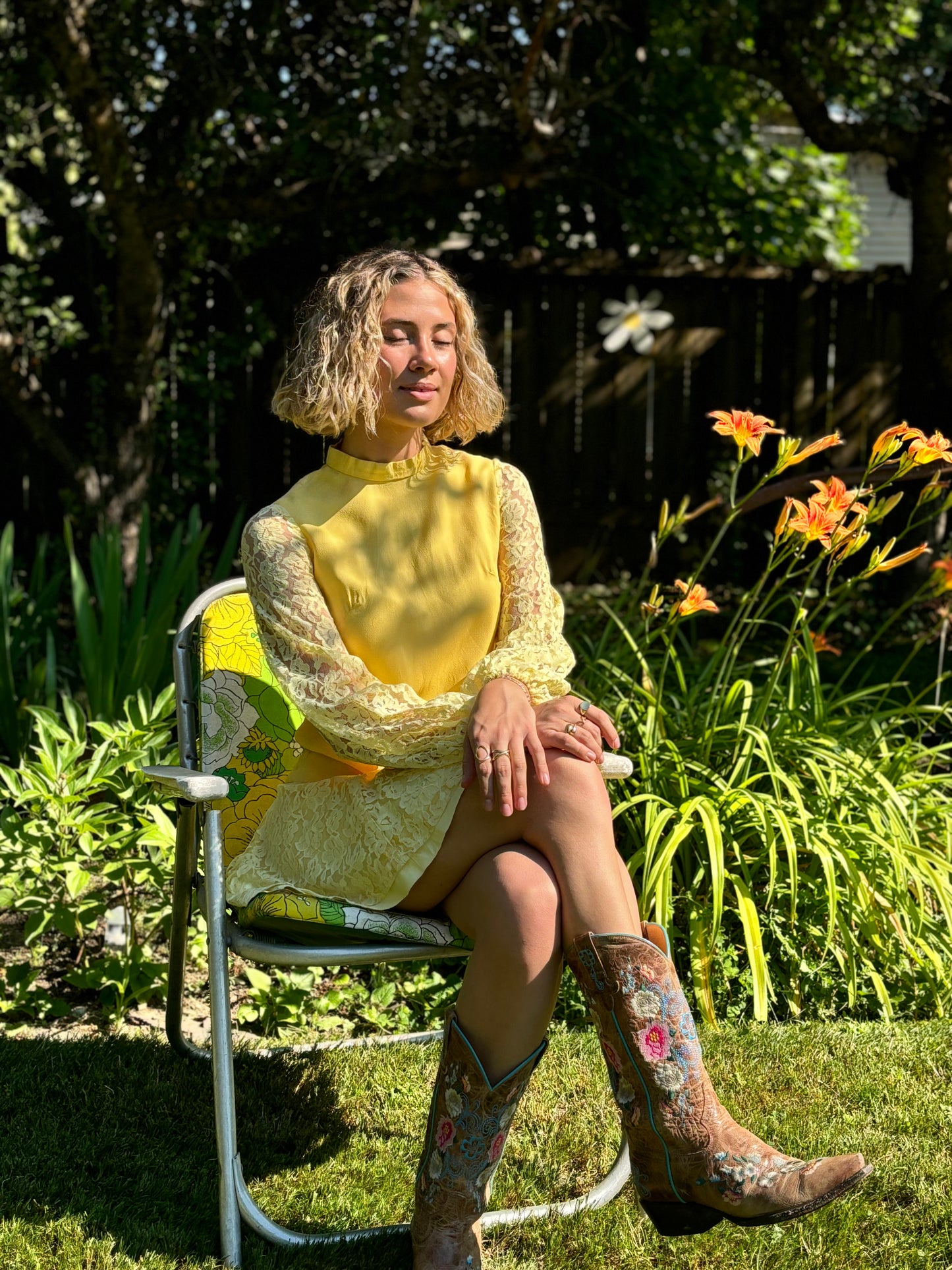 Sunshine Yellow Mini Dress
