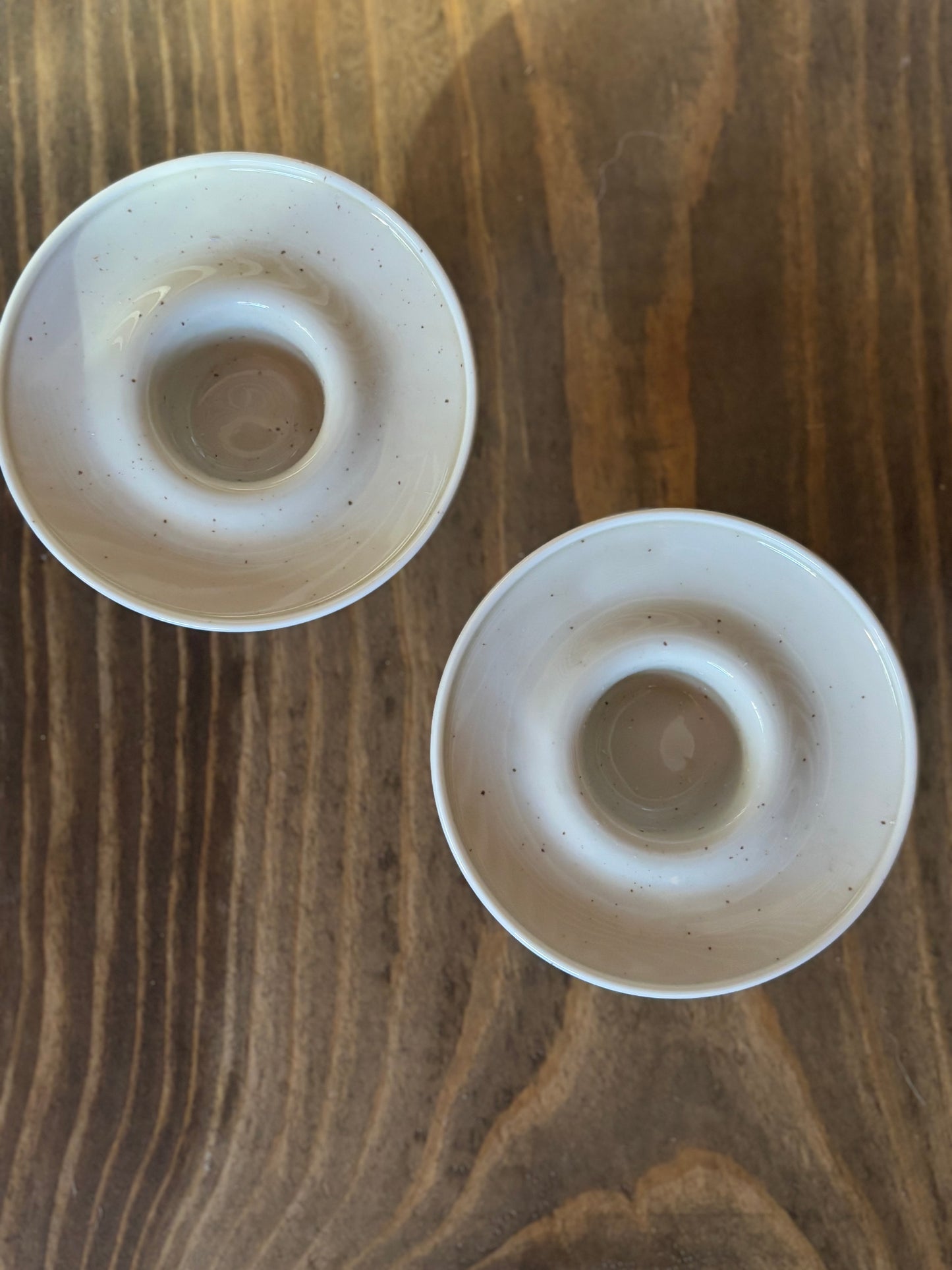 Vintage Ceramic Candle Holders