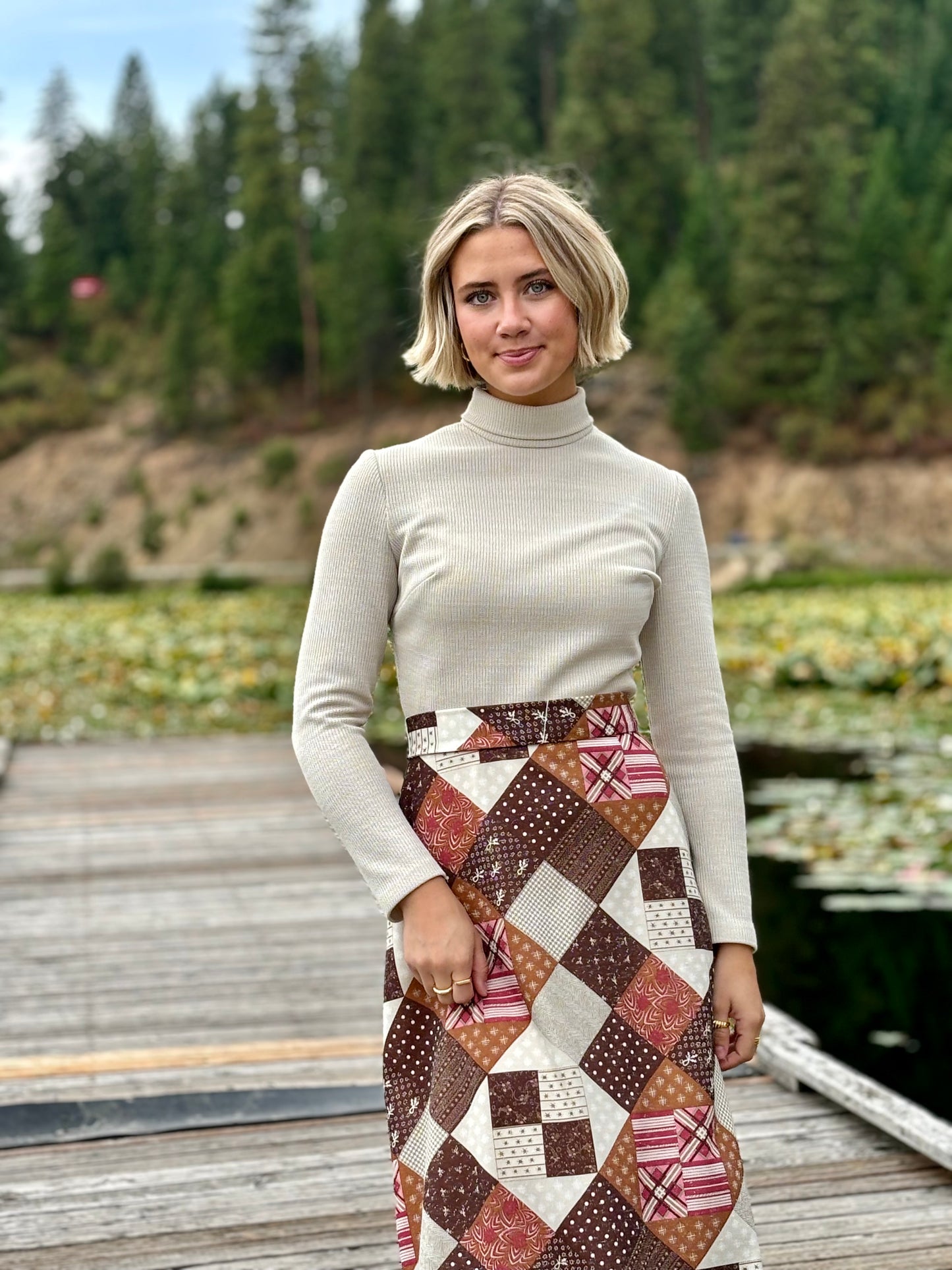 Vintage Patchwork Dress