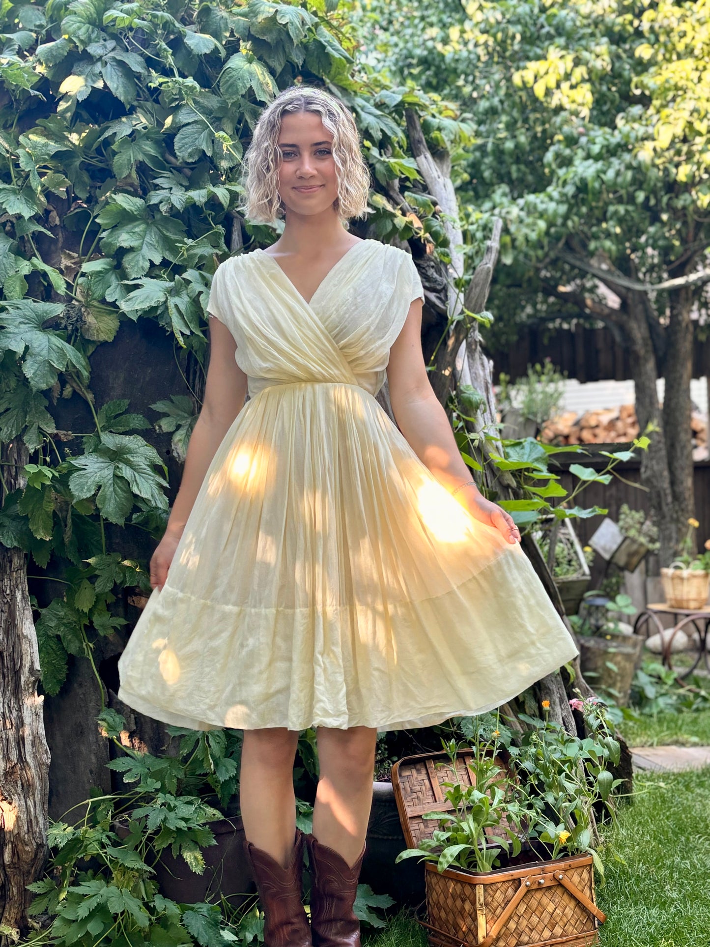 Western Gauze Dress