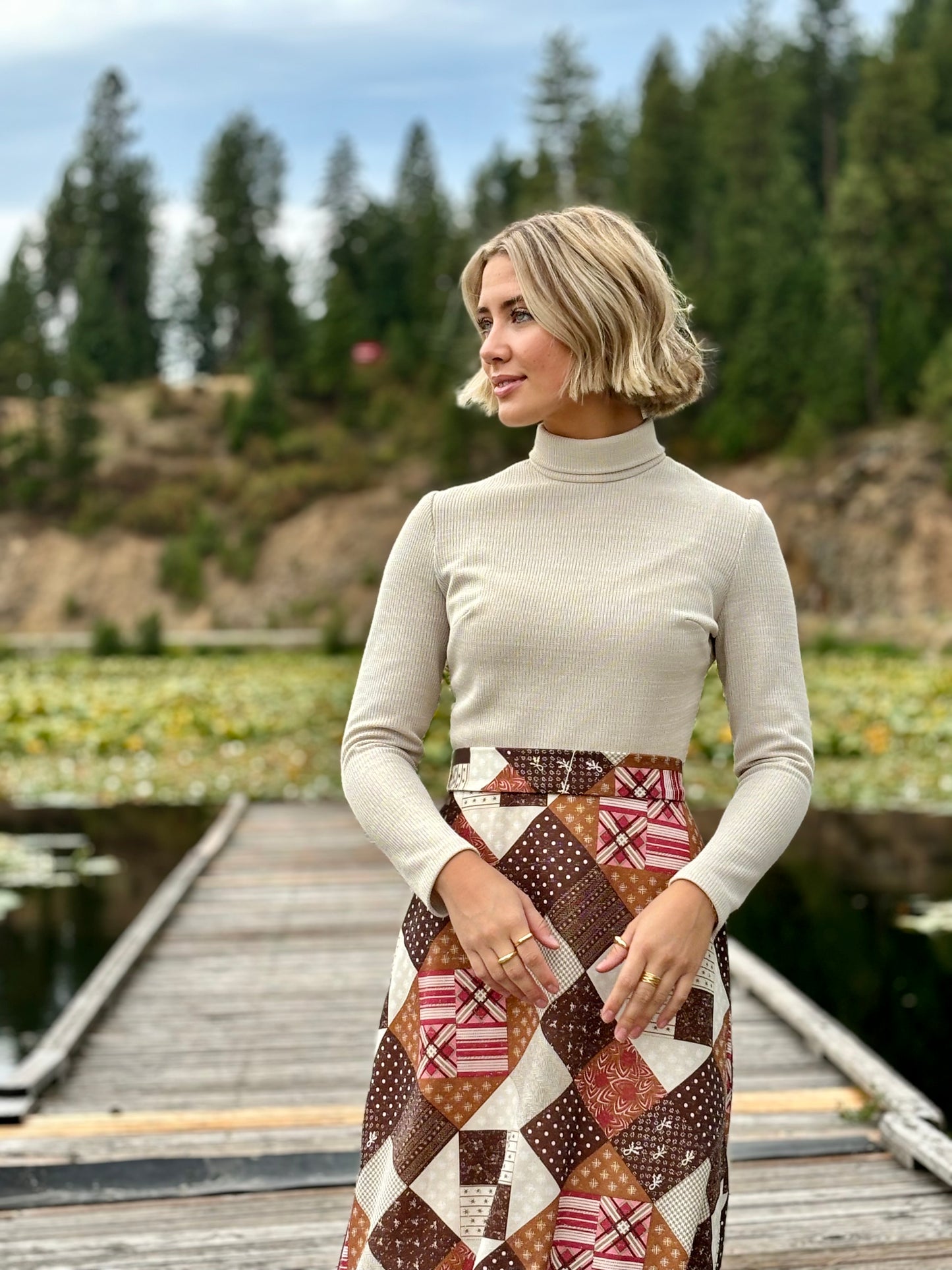 Vintage Patchwork Dress