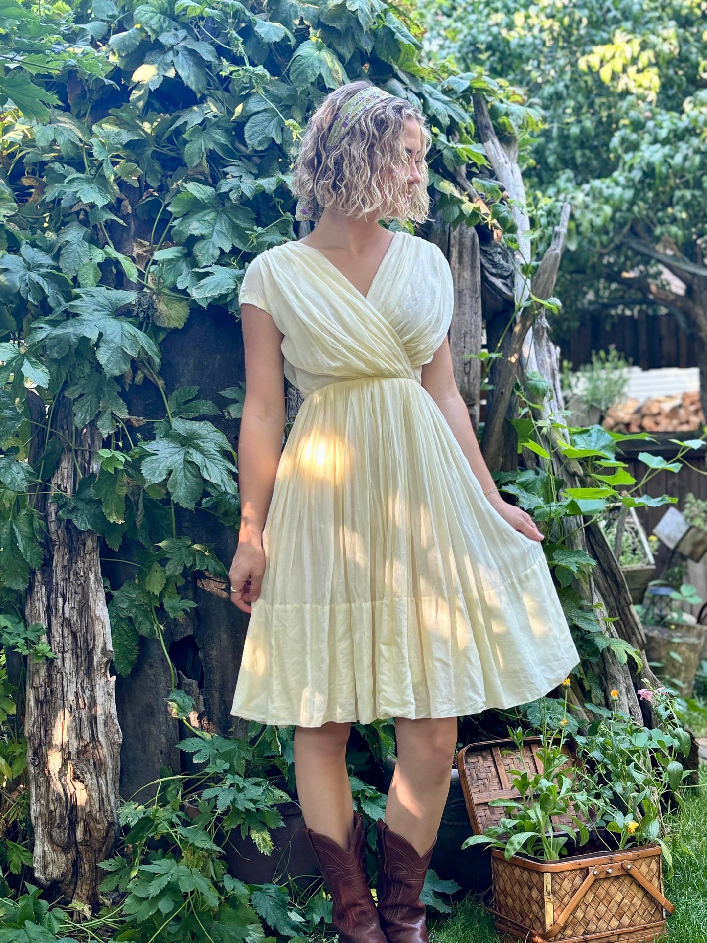 Western Gauze Dress