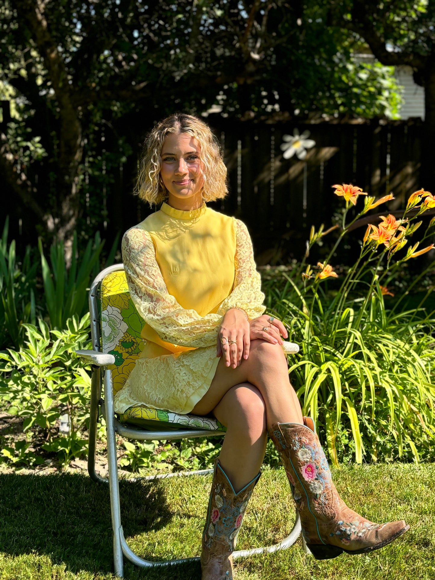 Sunshine Yellow Mini Dress