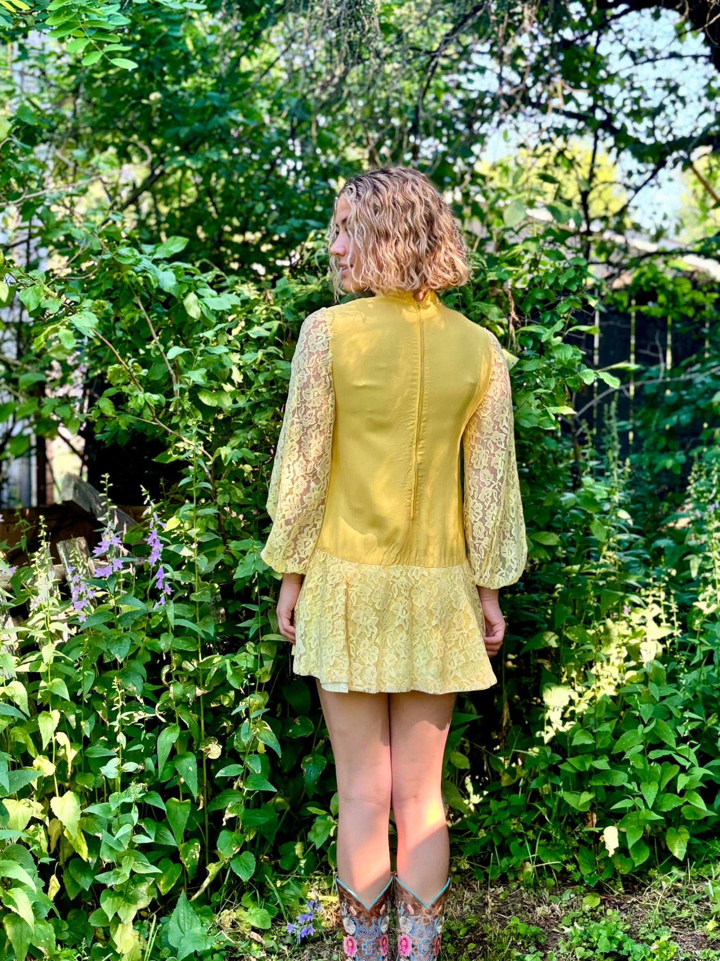 Sunshine Yellow Mini Dress