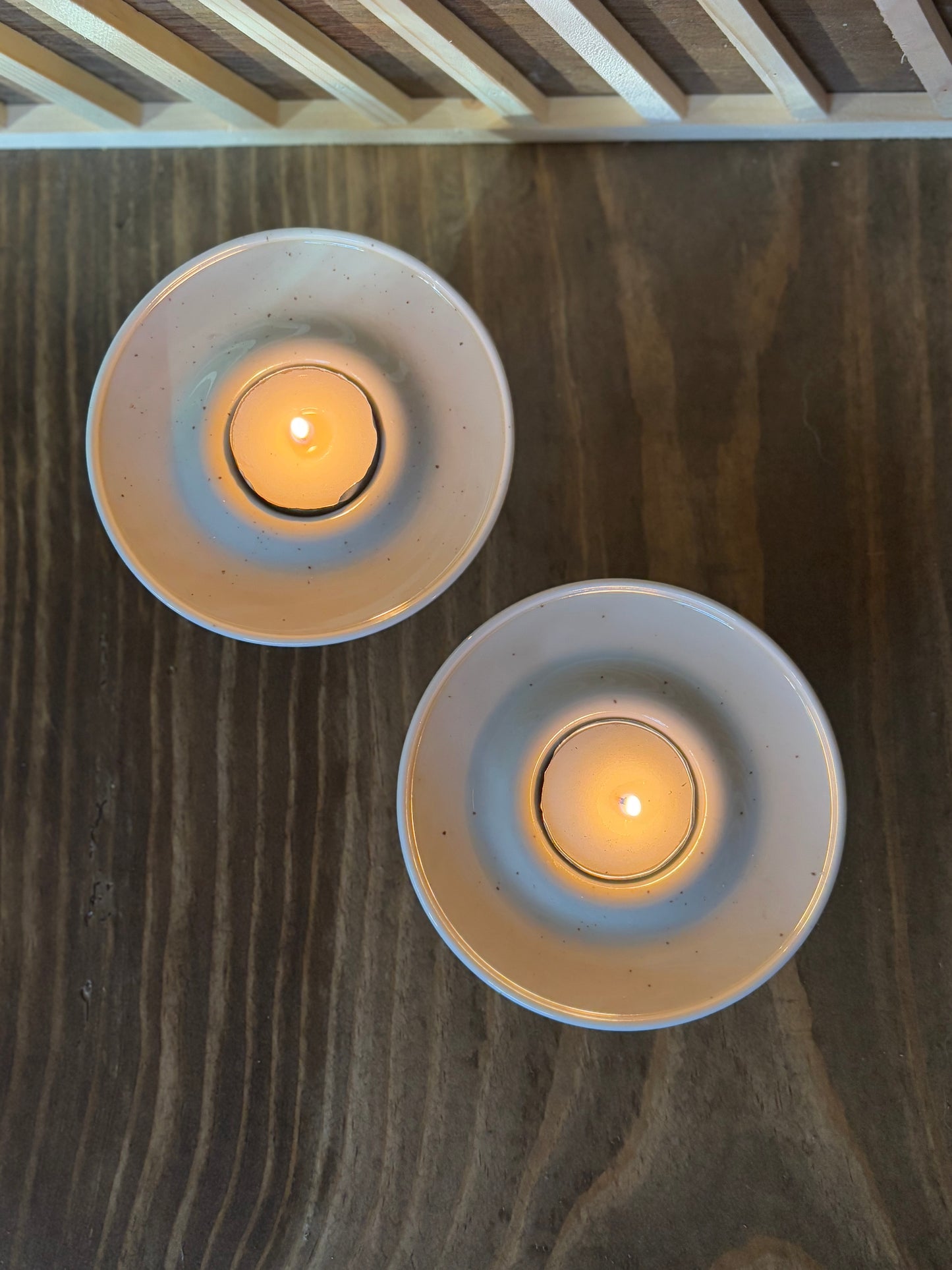 Vintage Ceramic Candle Holders