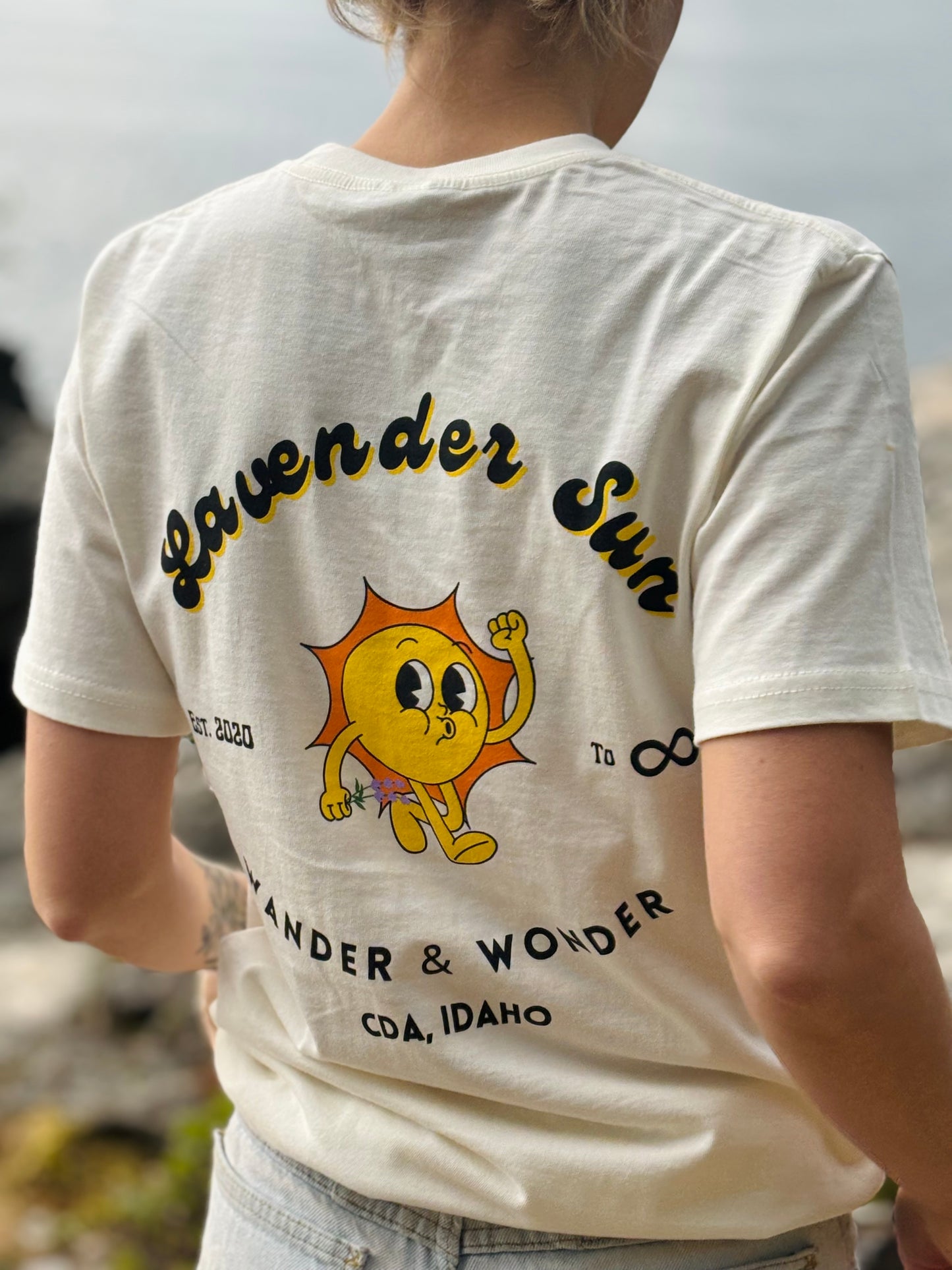 Lavender Sunshine Tee