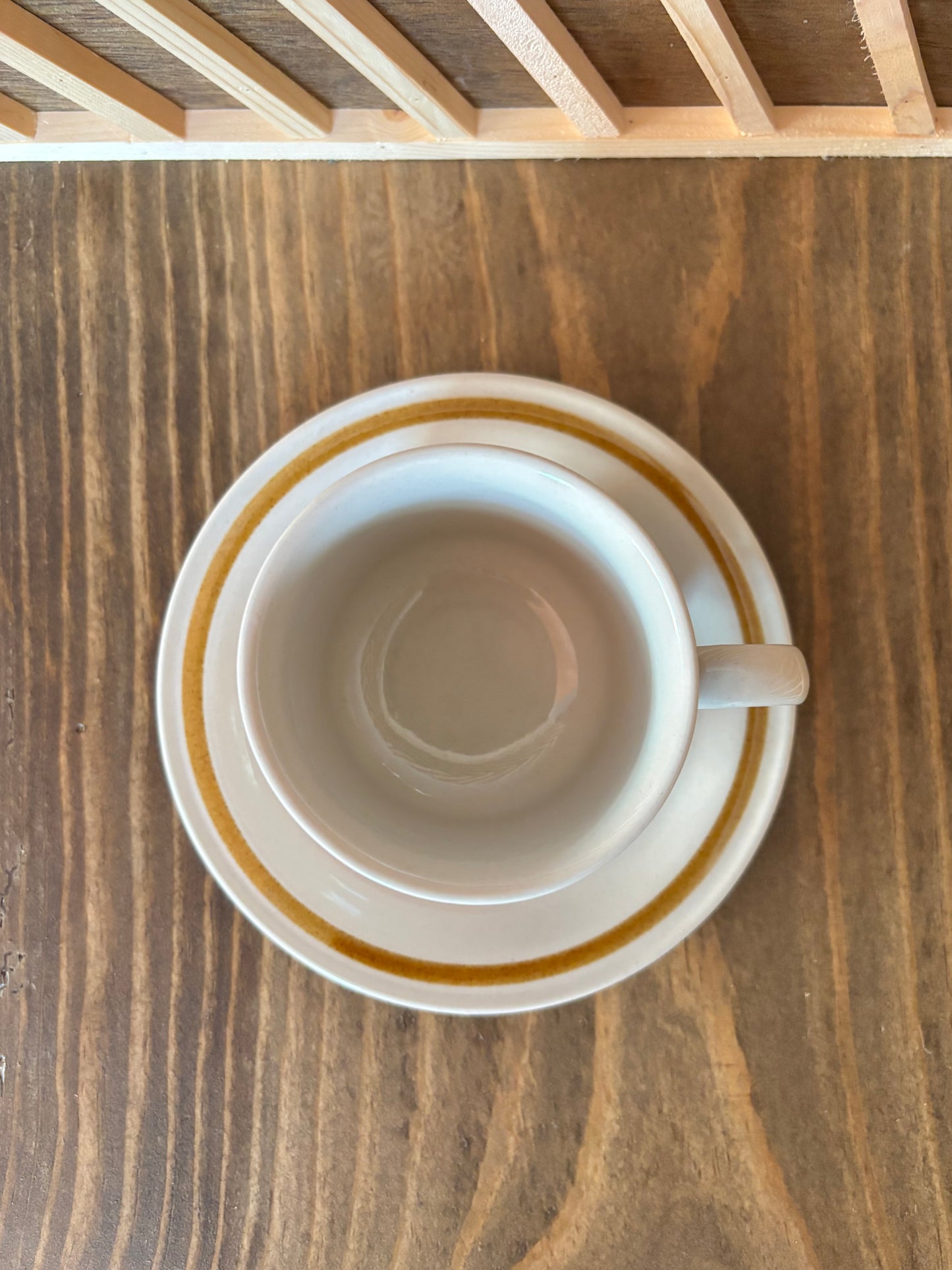 Vintage Neutral Coffee Mugs (set of 4)