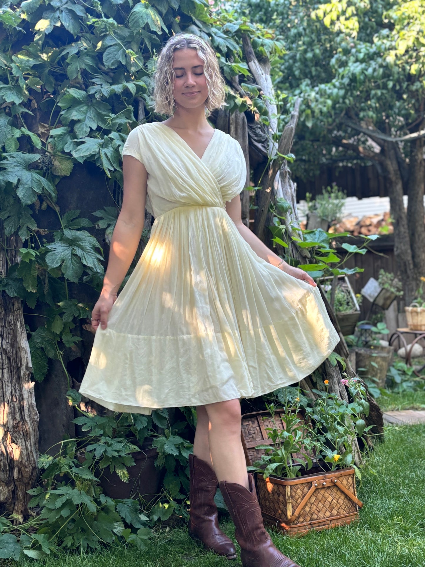 Western Gauze Dress