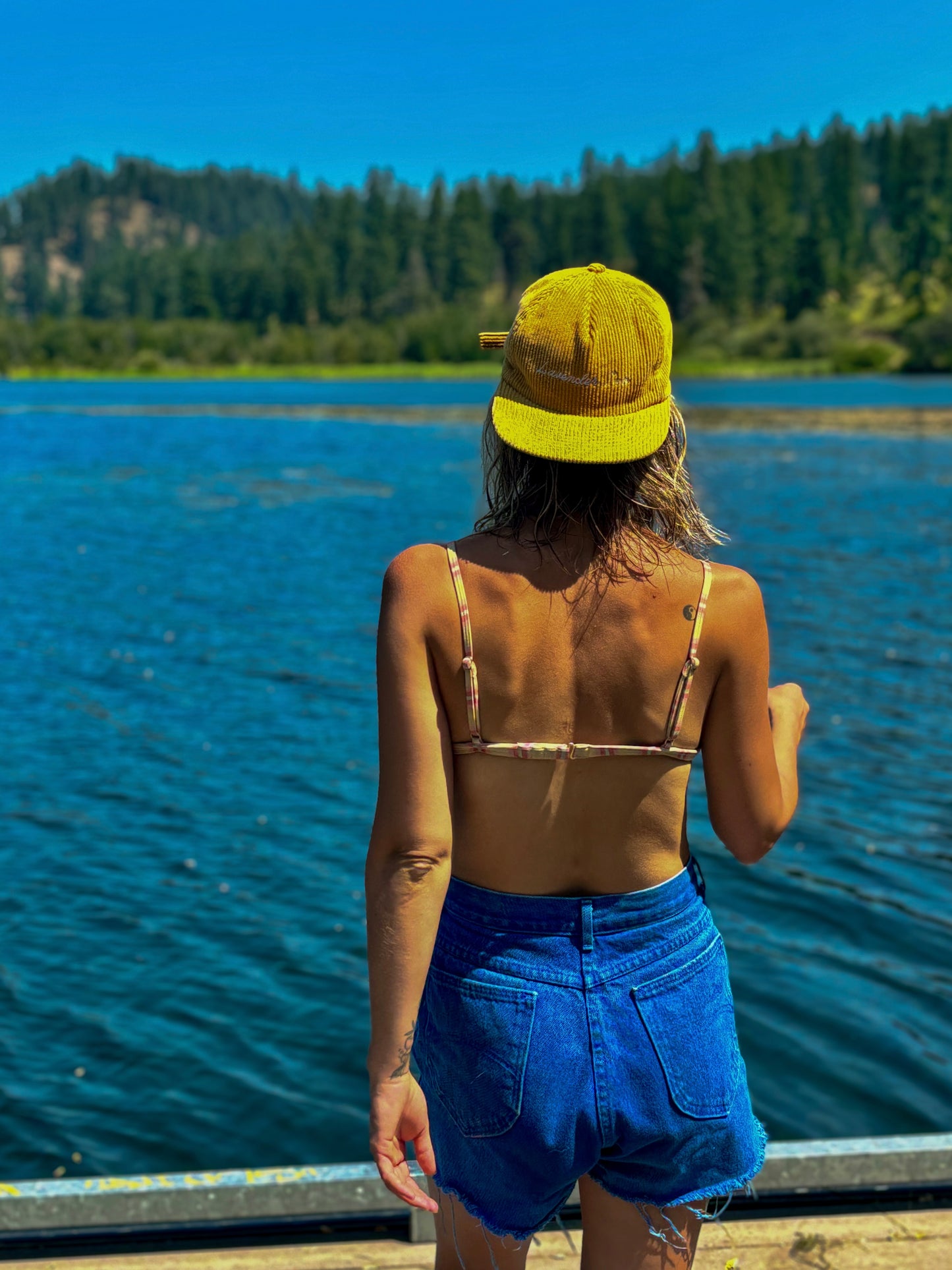 Lavender Sun Corduroy Hat
