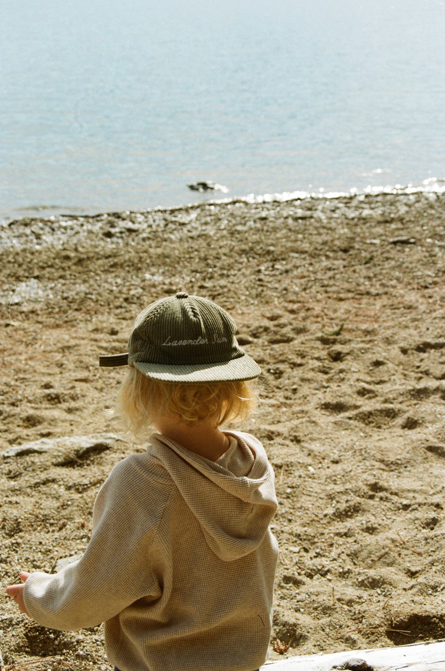 Lavender Sun Corduroy Hat (Youth Size)