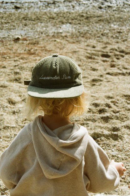Lavender Sun Corduroy Hat (Youth Size)